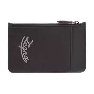 Ermenegildo Zegna Cow Leather Wallet Regular Men's Black