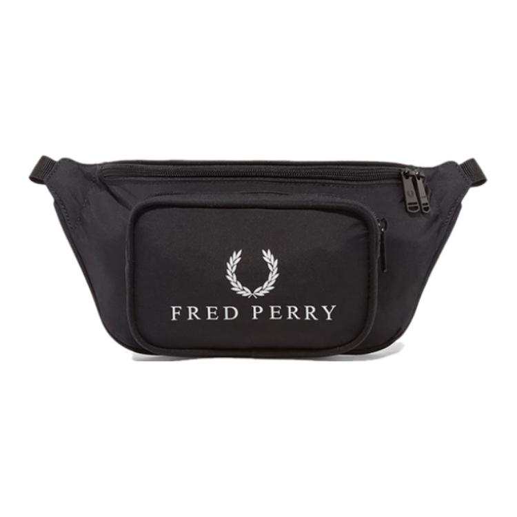 FRED PERRY Polyamide Fanny Pack Small Unisex Black
