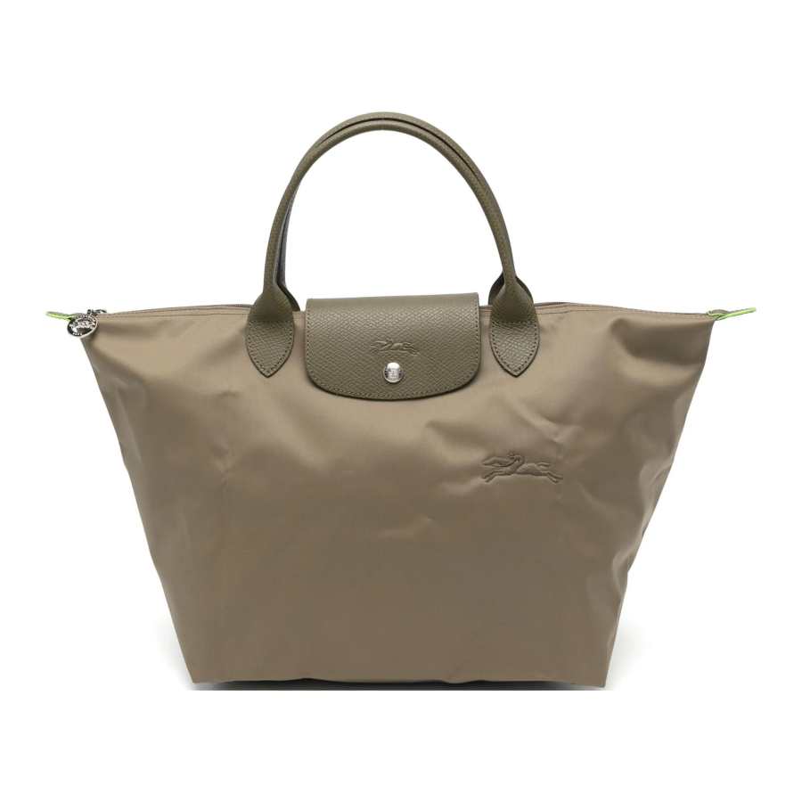 LONGCHAMP Le Pliage Polyamide Tote Bag, Shopping Bag, Handbag Medium Women's Korean Mustard Green