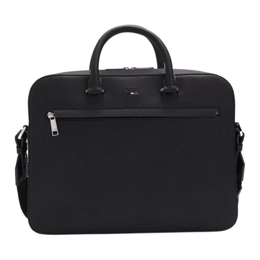 HUGO BOSS Boss HUGO BOSS Signature Trims Zip Up Document Case