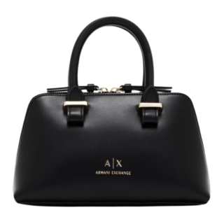 ARMANI EXCHANGEAE Polyester Tote Bag, Shopping Bag, Shoulder Bag, Handbag Small Women's Black