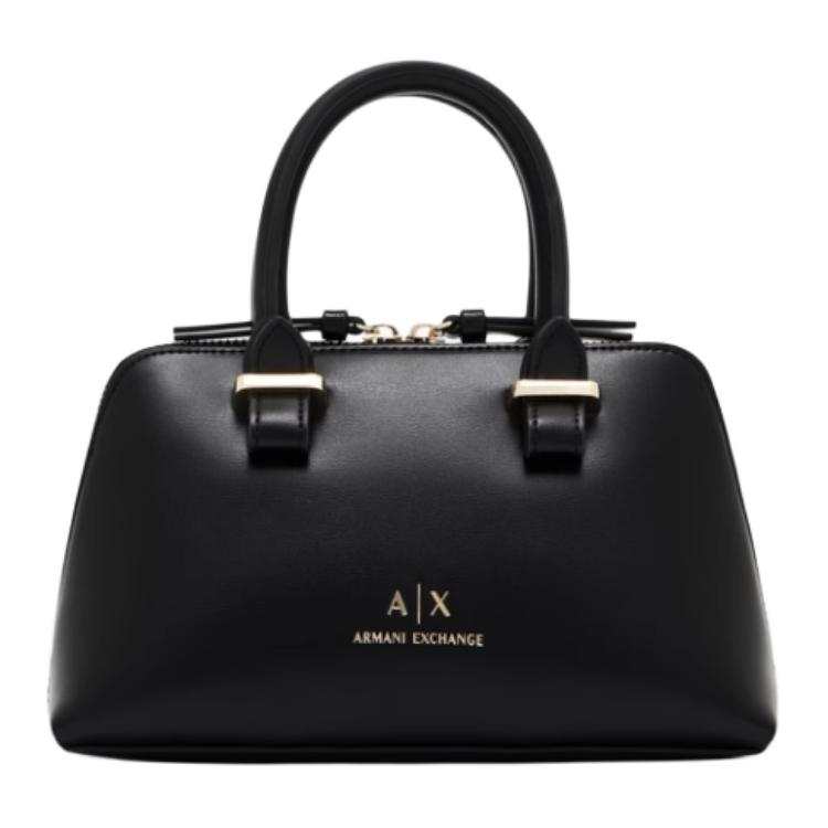 ARMANI EXCHANGE ARMANI EXCHANGEAE Polyester Tote Bag, Shopping Bag, Shoulder Bag, Handbag Small Women's Black