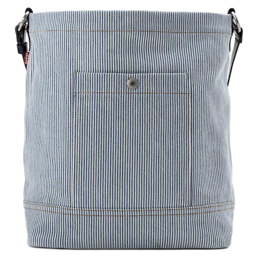 Levis Cotton Bucket Bags Crossbody Bag, Shoulder Bag Regular Women's Faded Blue