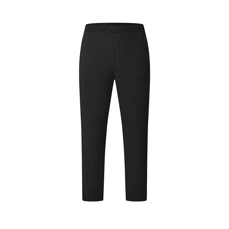 FILA Knitted Fabric Pants Men's Pitch Black