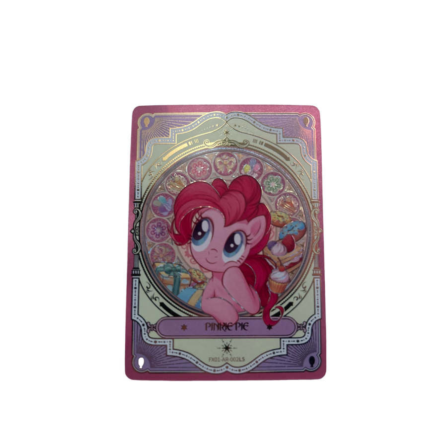 KAYOU My Little Pony Card, Starry Package First Edition AR Level Collection Card, Pinkie Pie AR Card IP / Anime Cards