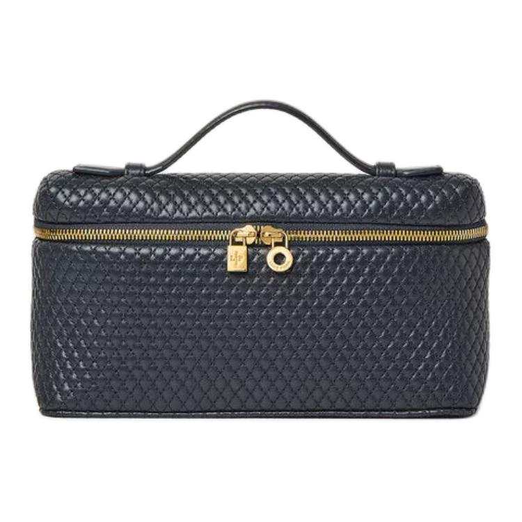 Loro Piana Sheepskin Handbag Regular Women's Marine Blue