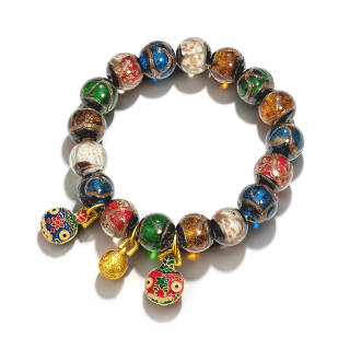 Jodie＆Kevin Jodie&Kevin Colored Glaze Beaded Bracelets Unisex
