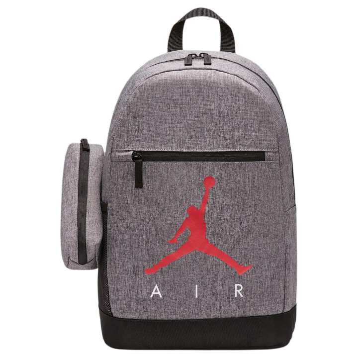 Jordan Jordan Air School Big Kids' 17L Backpack Carbon Heather