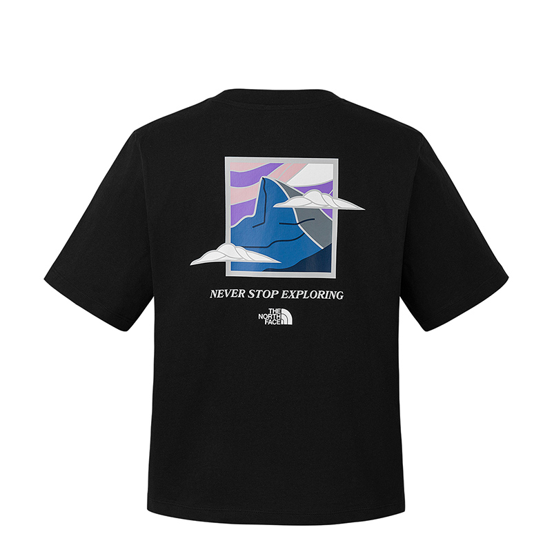 THE NORTH FACE T Shirt Women's Cosmic Black