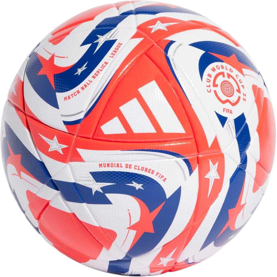Adidas Adidas Size 4 5 Size Soccer Ball Rubber Unisex White Blue Red