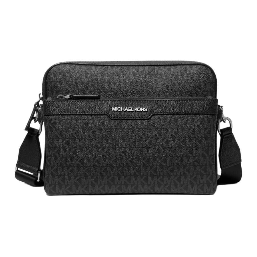 MICHAEL KORS COOPER Artificial Leather Crossbody Bags Men's Black