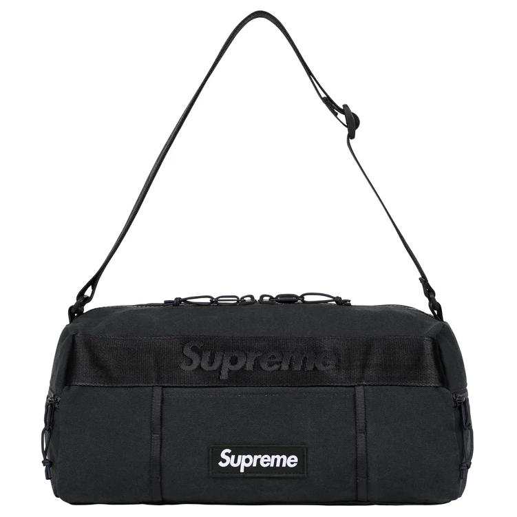Supreme Supreme Cotton Crossbody Bag, Shoulder Bag Unisex Black