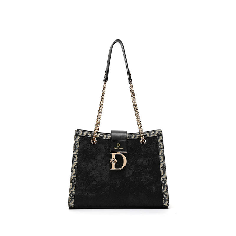 SEPTWOLVES SEPTWOLVES Pu Shoulder Bag Regular Women's Black