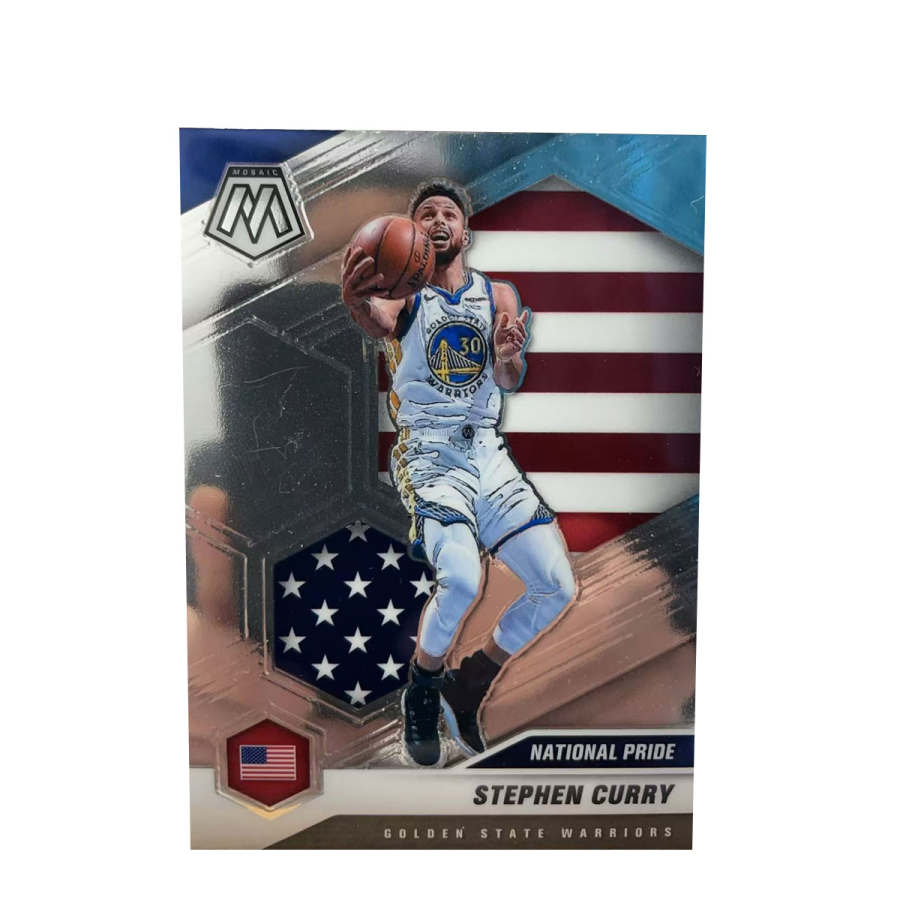 PANINI 2021 22 Basketball NBA Warriors, Stephen, National Flag, Curry Special Edition Sports Cards 1 Pc