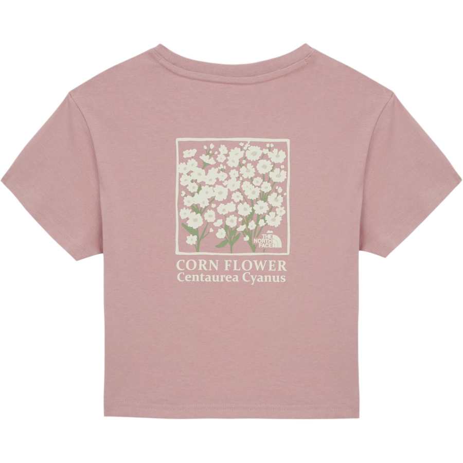 THE NORTH FACE T Shirt Women's Gray Pink