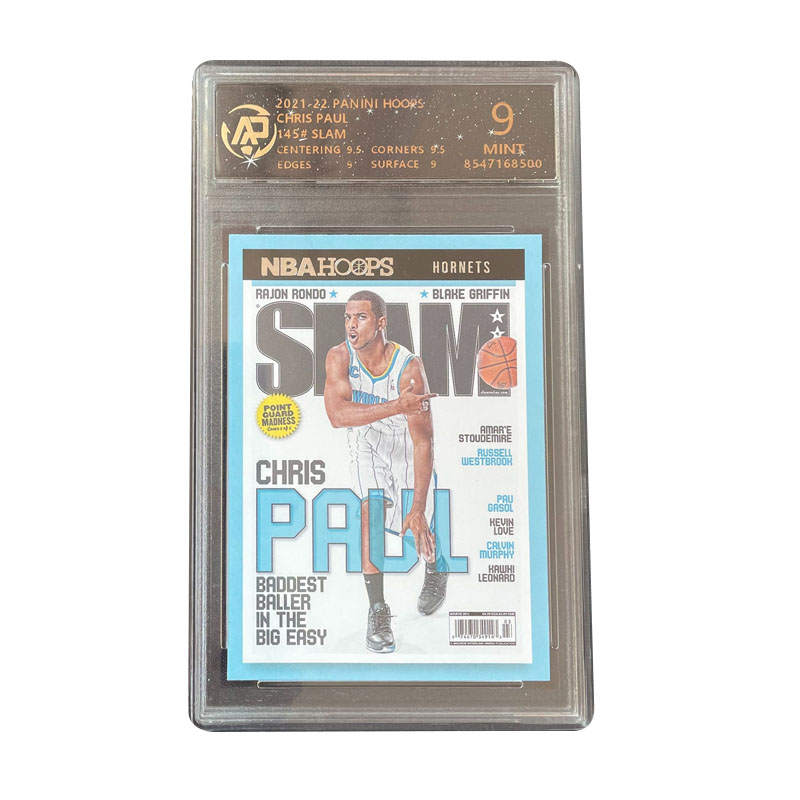 PANINI 2021 22 NBA Hoops Chris Paul, CP3 SLAM Magazine Special Edition RPA 9 Points Card Product Passage Graded Cards