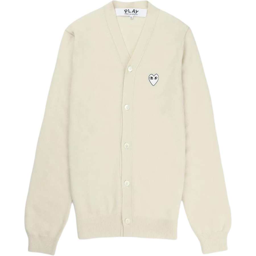 CDG Play Knitwear Unisex Natural
