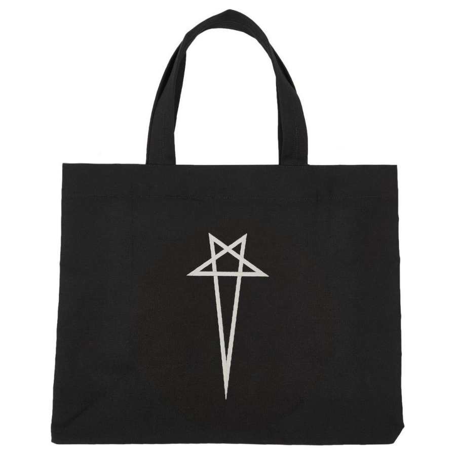 Rick Owens Star Printed Beach Tote Bag
