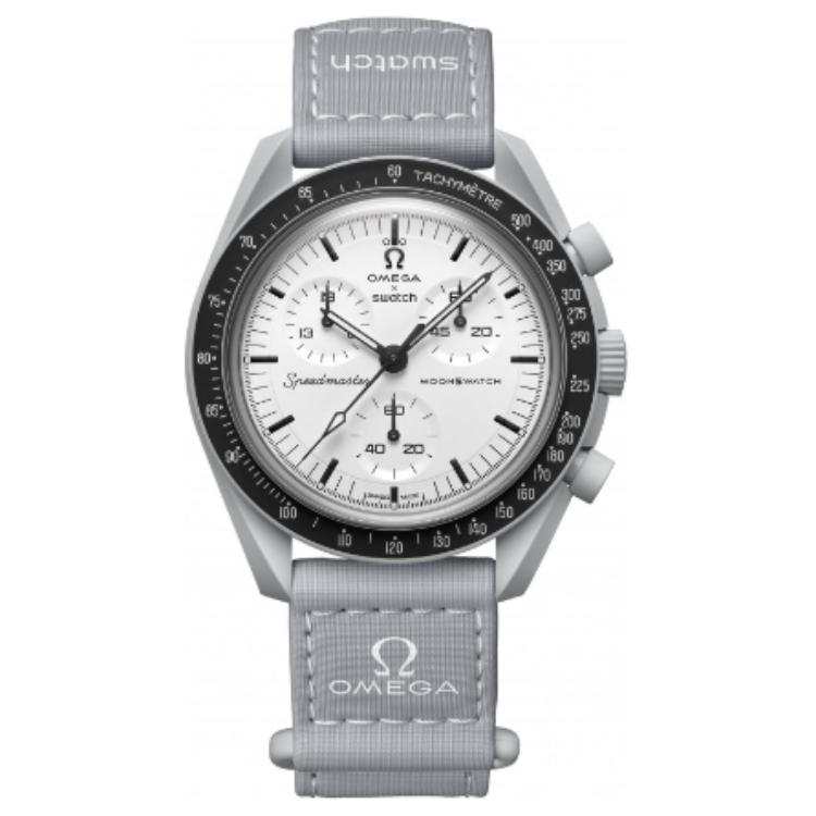 Omega x Swatch Bioceramic Moonswatch 42mm watch