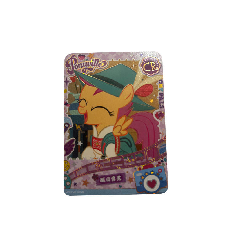 KAYOU My Little Pony Card, Fun Shadow Pack Third Edition CR Card, Eye Catching Lulu CR Card IP / Anime Cards 1 Pc