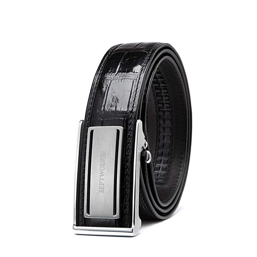 SEPTWOLVES SEPTWOLVES Cow Leather Belts Men's Width 3.5CM
