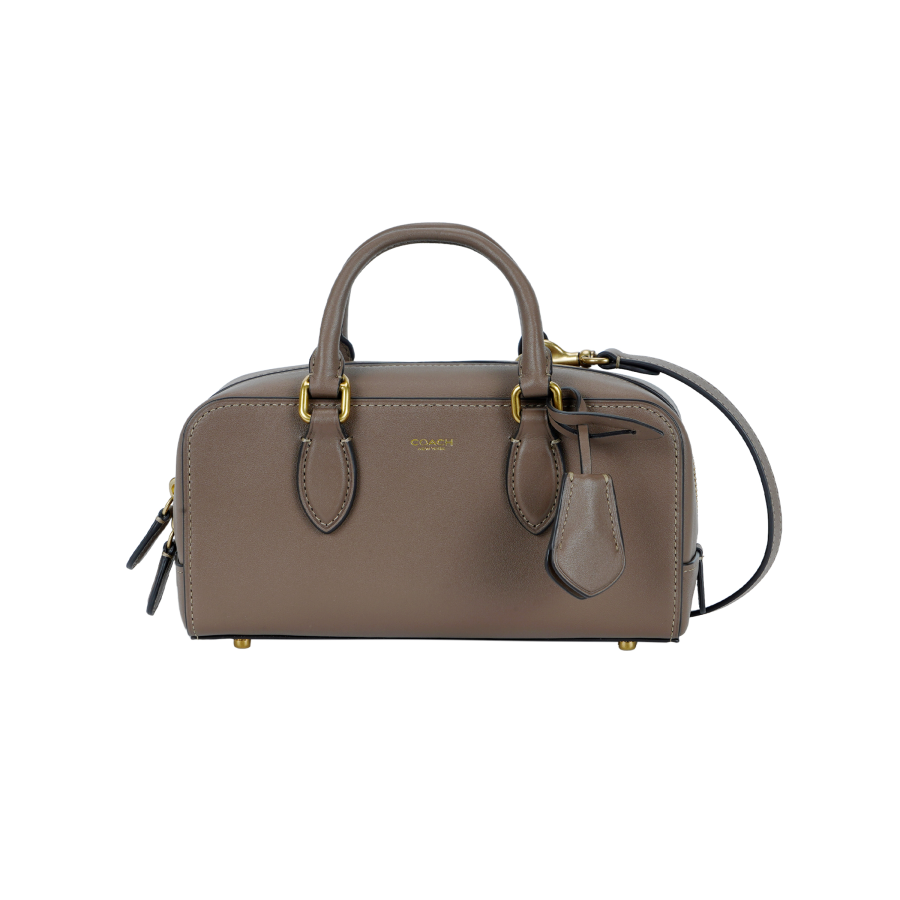 COACH Bowery Glove Tanned Leather Shoulder Bag, Crossbody Bag, Handbag Small Women's Dark Sapphire