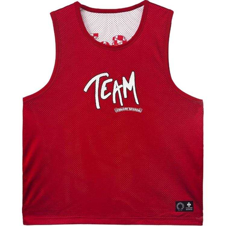 Chrome Hearts Tank Top Unisex Red