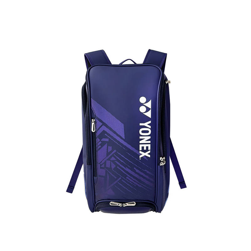 YONEX YONEX Artificial Leather With Textile Backpack Unisex Navy Blue