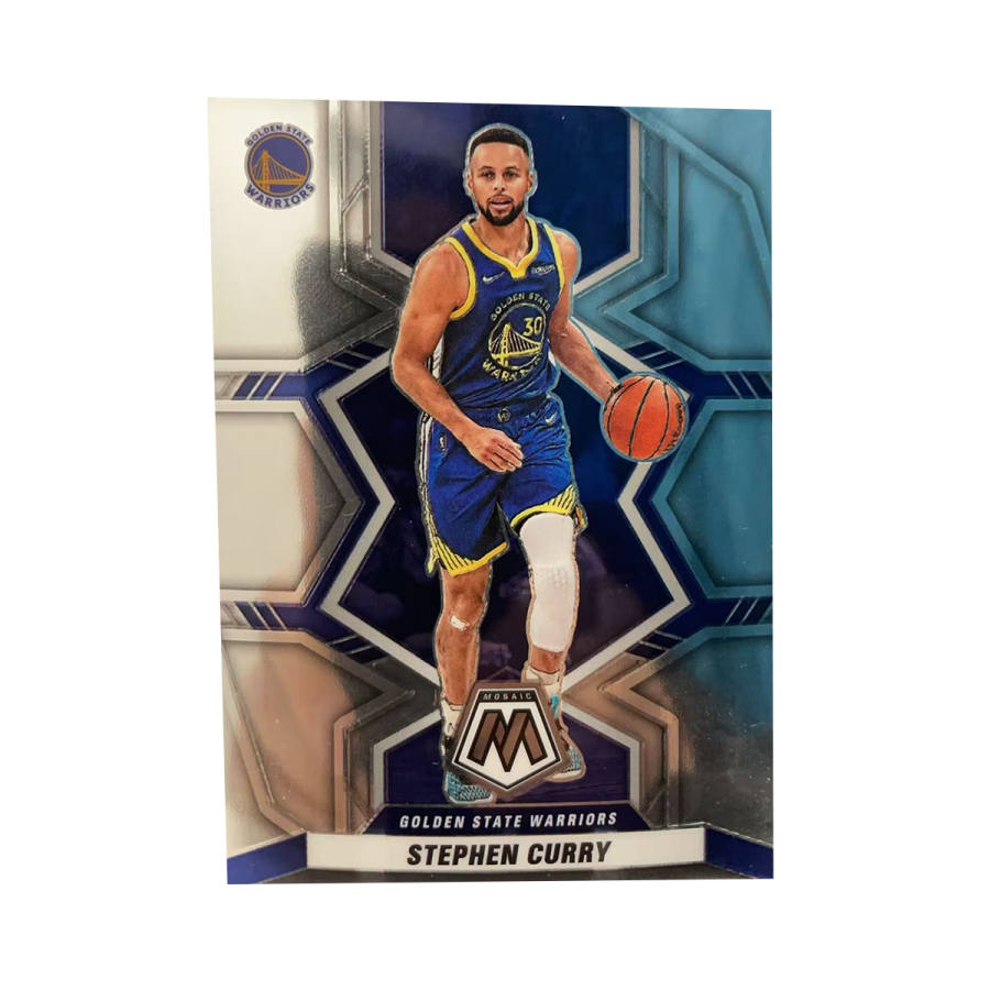 PANINI 2021 22 Golden State Warriors, Stephen Curry, Mosaics Collection, Curry Classic Special Zone Sports Cards 1 Pc