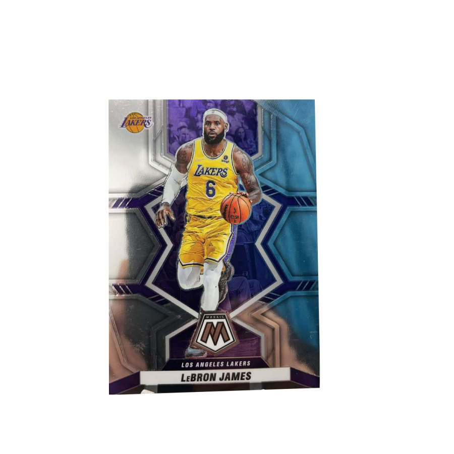 PANINI 2021 22 Lakers, LeBron James, Old Beijing, Little Emperor, Mosaic Teca, James Collector's Edition Sports Cards