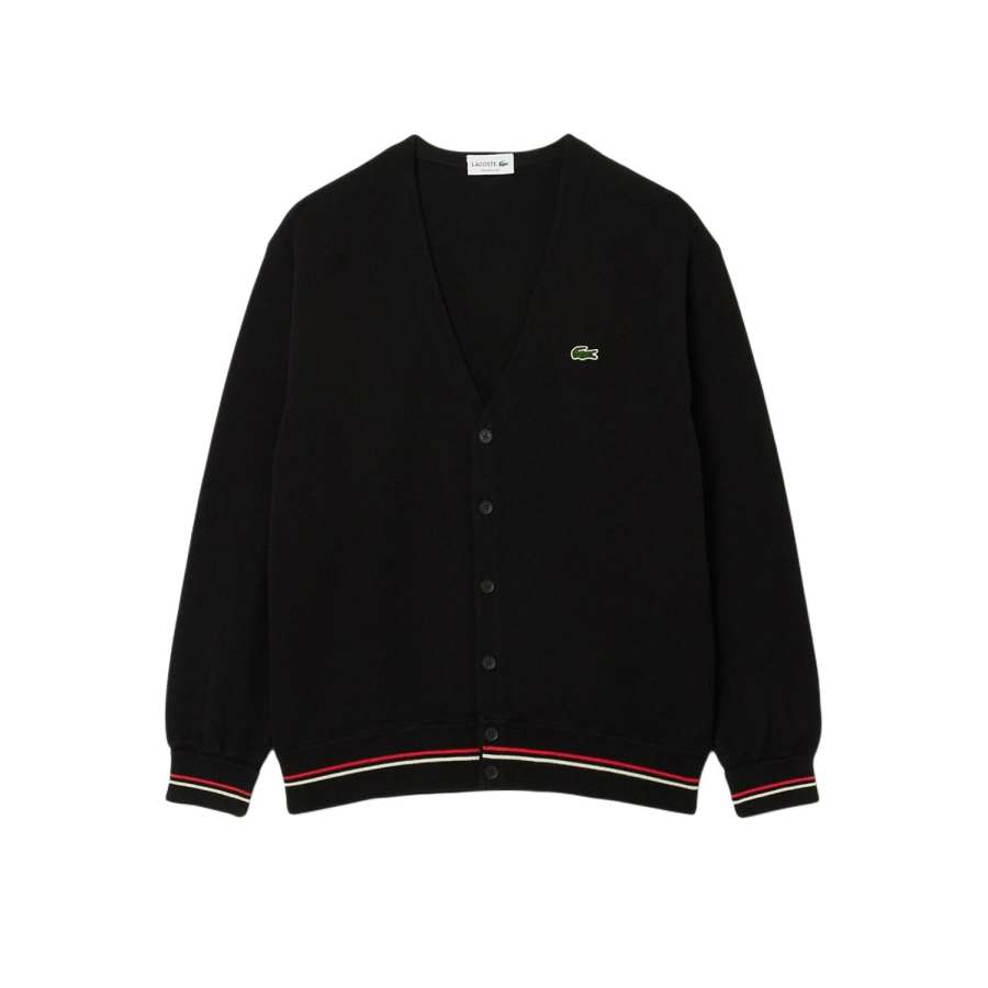 LACOSTE SS25 Knitwear Men's DVI/Black