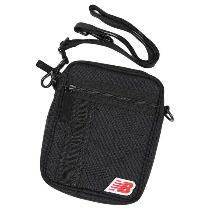 New Balance New Balance Polyester Crossbody Bag, Shoulder Bag Unisex Black