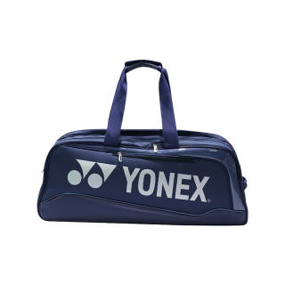 YONEX Artificial Leather With Textile Gym Bag Unisex Navy Blue
