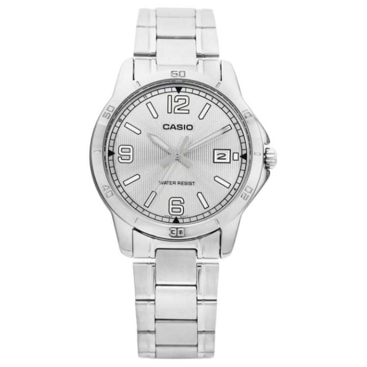 CASIO CASIO Quartz Movement Stainless Steel Strap Watch Men's Watches Silver Dial