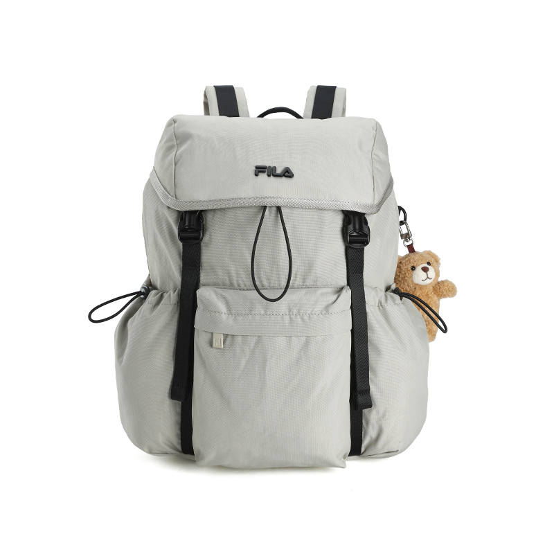 FILA ORIGINALE Fabric Backpack Unisex Morning Twilight Gray Khaki