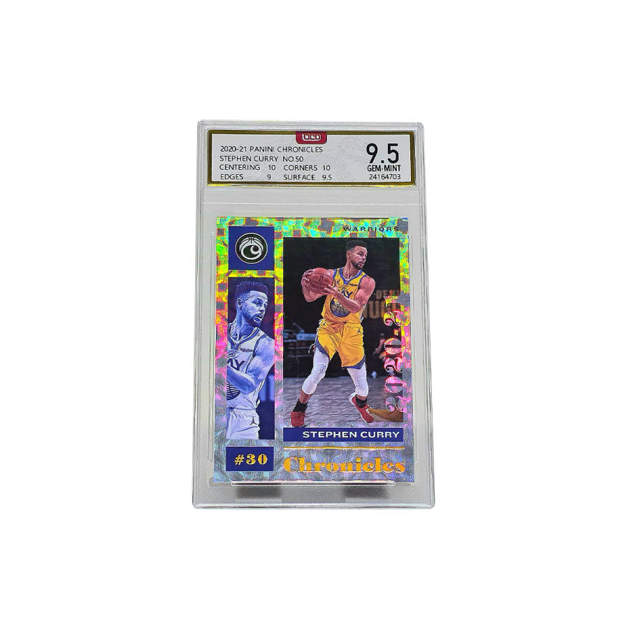 PANINI Curry Player Card 2021, Championship Season, Chronicle, Exclusive Discount, Ripple Rim Pulse Holographic Card