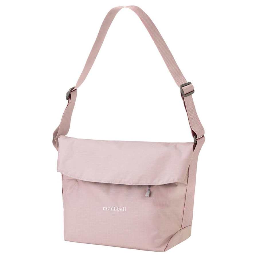 MONTBELL 14L Shoulder Bag, Crossbody Bag, Outdoor Bag Nylon Pink Women's