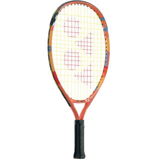 YONEX JUNIOR 19 165g Racket Weight 80 Square Inches Head Size Coral Orange Unisex Tennis Rackets