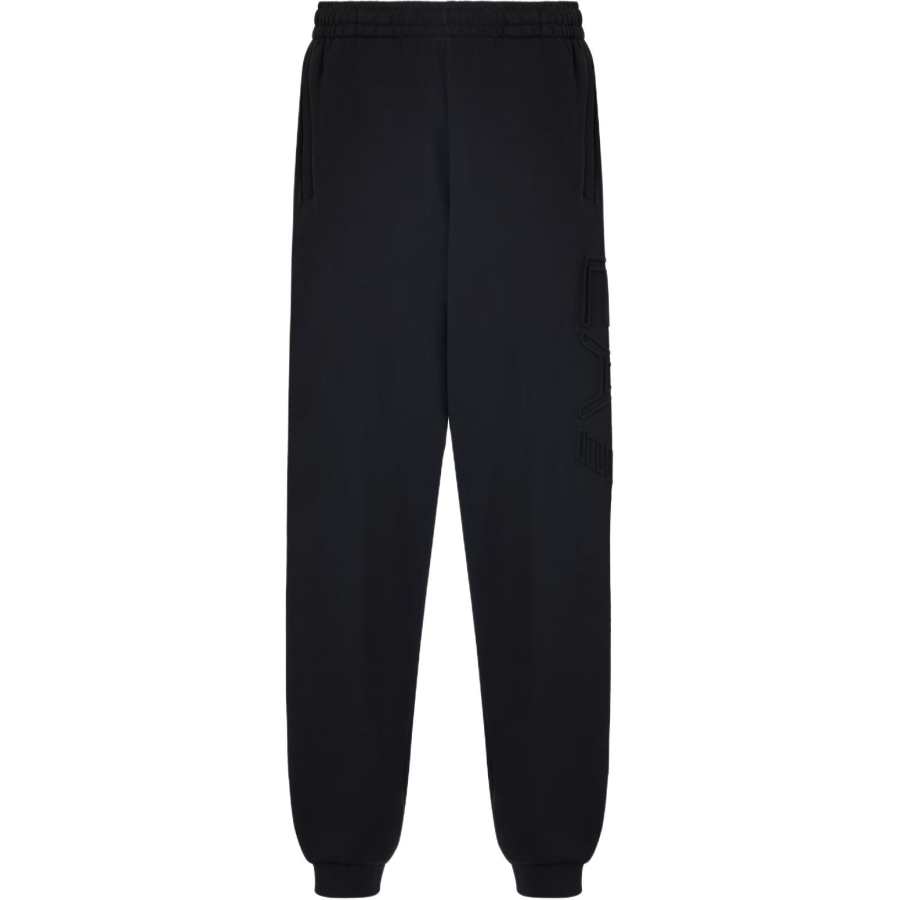 EMPORIO ARMANI EA7 Knitted Sweatpants Men's Black