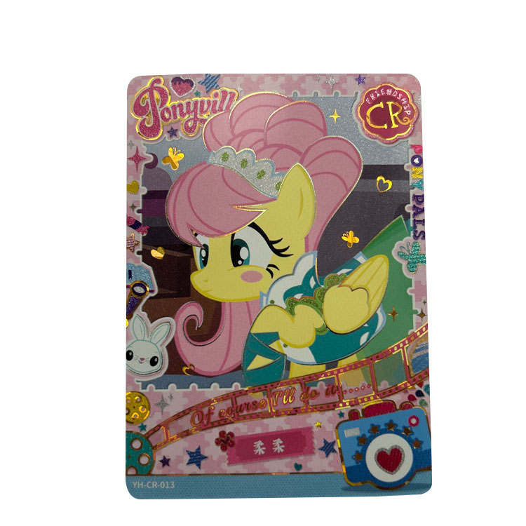 KAYOU Fluttershy My Little Pony, Fun Shadow Card Second Edition CR Grade Card CR CR 013 IP / Anime Cards 1 Pc