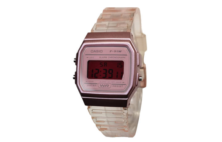 CASIO CASIO Custom Collection Quartz Movement Resin Strap Watch Women's Watch Red Watch Dial