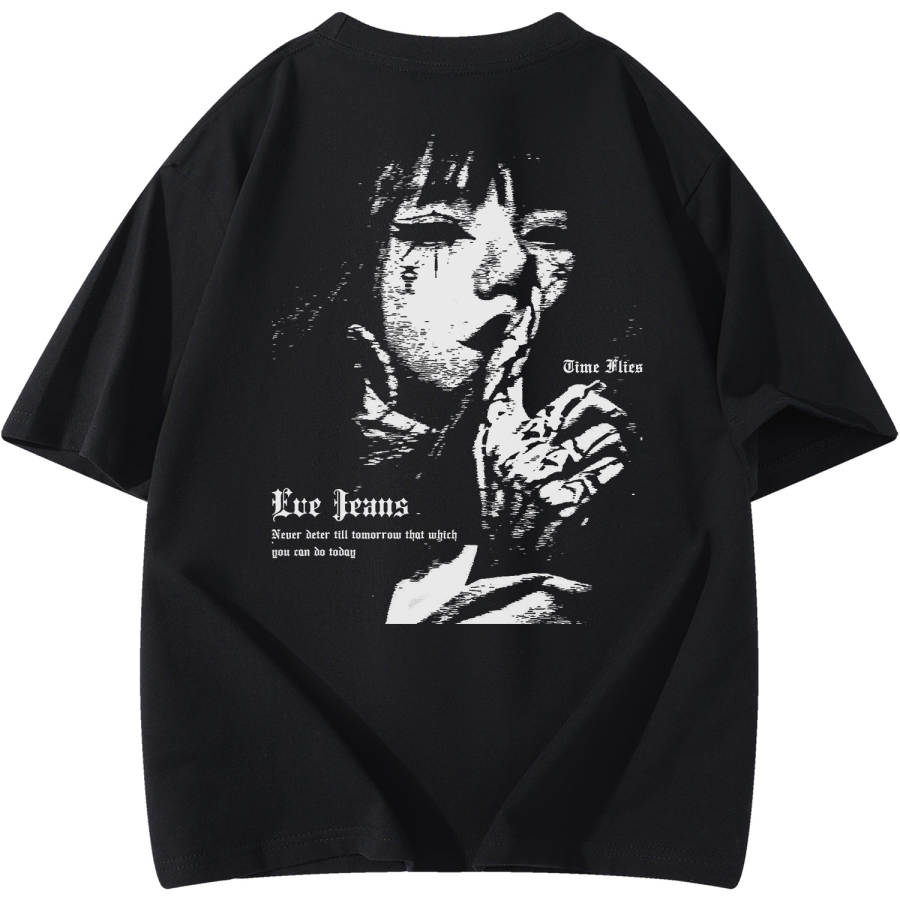 YIWEN T Shirts Unisex Crew Neck Moderate