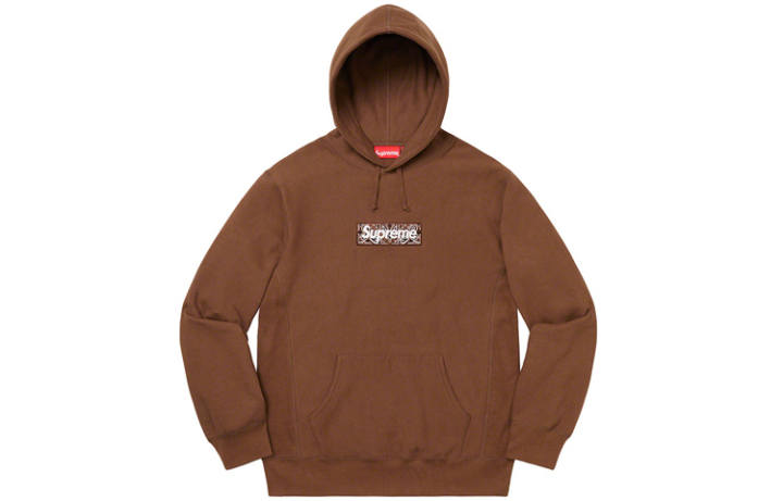 Supreme Supreme Bandana Box Logo Hooded Sweatshirt