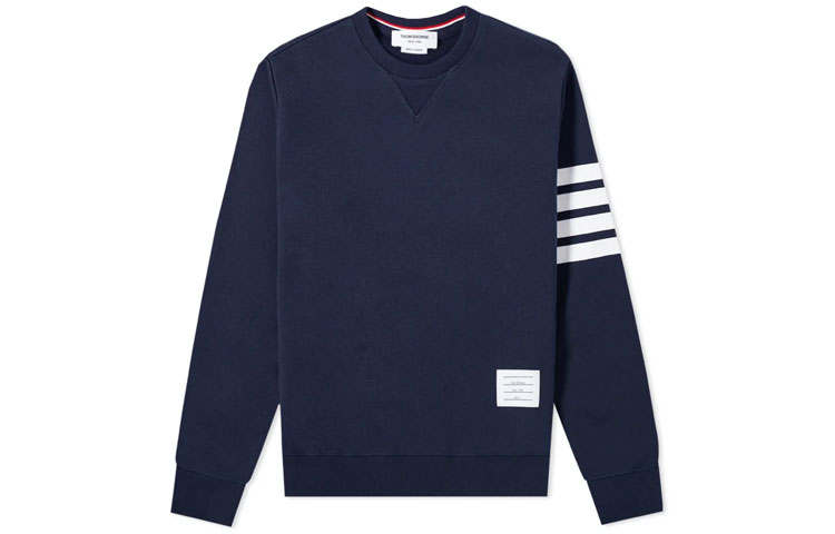 THOM BROWNE THOM BROWNE Classic Loopback 4 Bar Sweatshirt