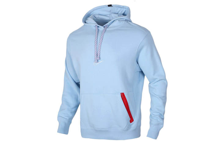 Nike Nike Sweatshirts Men's Blue Hooded Moderate Regular