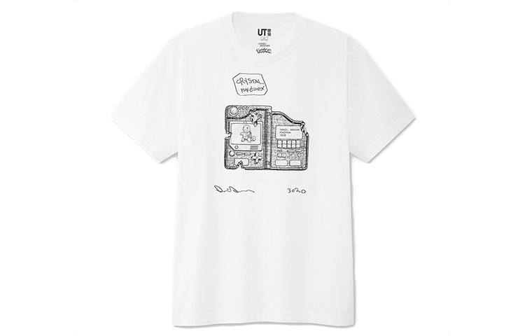 UNIQLO Daniel Arsham X Pokemon X UNIQLO Crystal Pokedex Tee