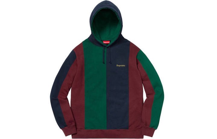 Supreme Supreme Tricolor Hooded Sweatshirt