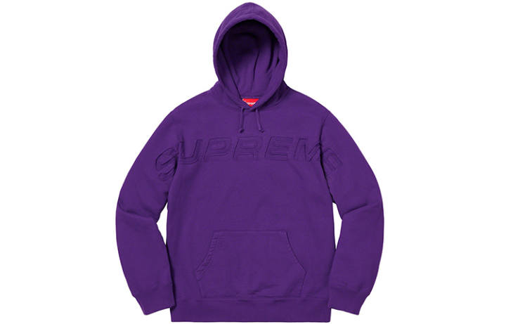 Supreme Supreme Set In Logo Hooded Sweatshirt