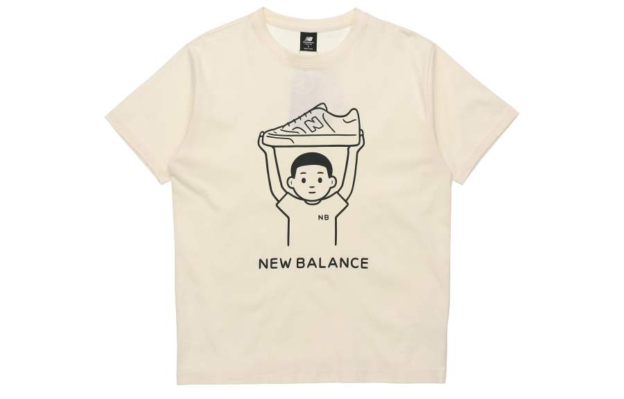 New Balance New Balance x Noritake Collection T Shirt Unisex Ivory White