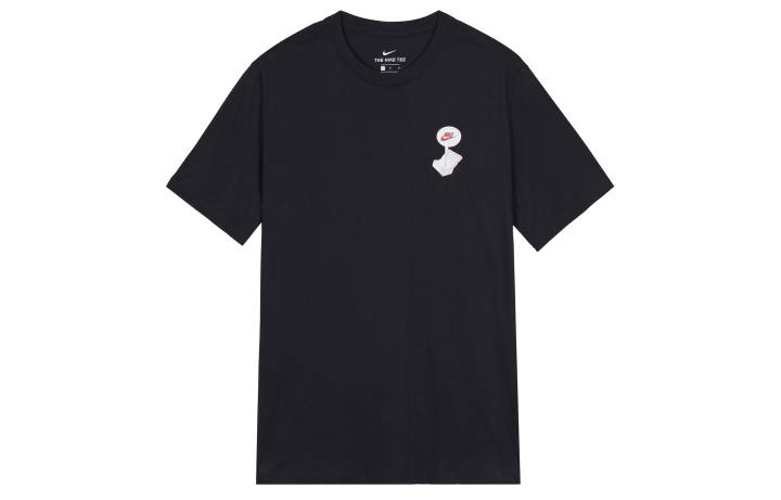 Nike Nike T Shirts Men's Crew Neck Moderate Straight Fit